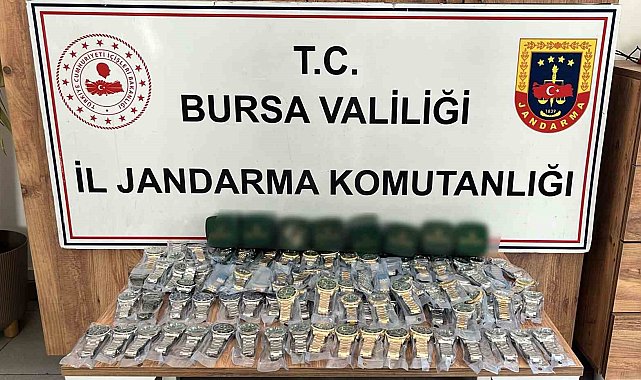 İnegöl'de 'Rolex' operasyonu