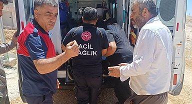 İnşaattan düşen işçi yaralandı