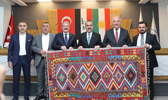 Irak Kürt Bölgesel Yönetimi heyetinden Van TSO'ya ziyaret