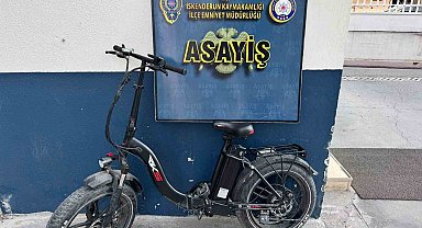 İskenderun'da elektrikli bisiklet çalan hırsızlar yakalandı