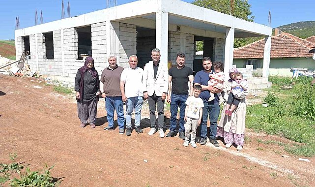 Isparta Belediyesi'nden Tezcan ailesine destek eli