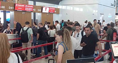 İstanbul Havalimanı'nda yaz tatili yoğunluğu