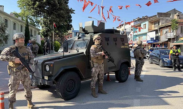 İznik'te 'Önüne bak' tartışmasının ardından bölgede yoğun güvenlik önlemi