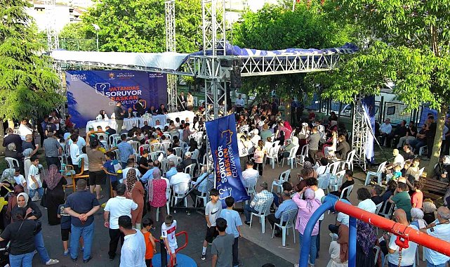Kağıthane'de vatandaş sordu, Başkan Öztekin cevapladı