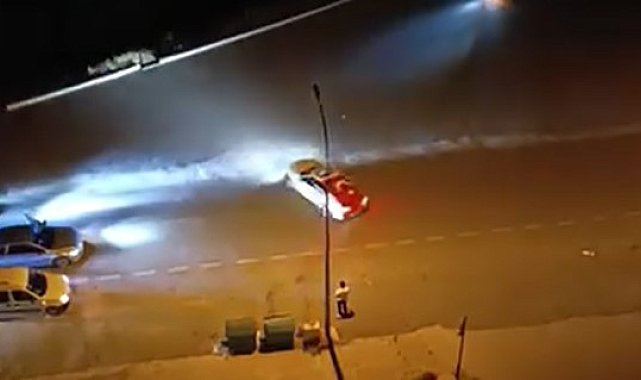 Kahramanmaraş'ta drift atan sürücüye 140 bin TL ceza