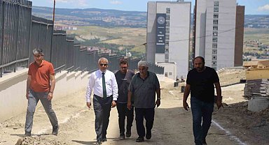 Karabük'te 419 kişilik öğrenci yurdunda çalışmalarda sona yaklaşıldı