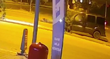 Karaman'da belediye işçisinin ölümüyle sonuçlanan kaza kamerada