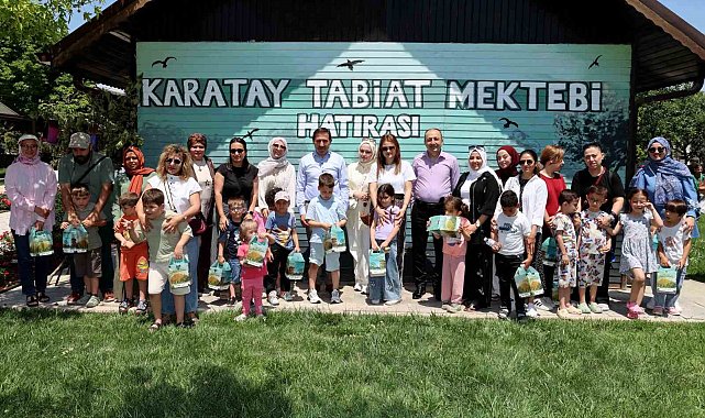 Karatay Tabiat Mektebi'nde eğitim dönemi tamamlandı