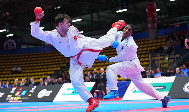 Karate şampiyonasında Avrupa ikinci oldu