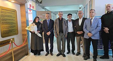 Karne gününde anlamlı açılış: Şehit Adem Cankurtaran'ın hatıraları isminin verildiği okulda sergilenecek