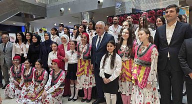 Kasım Aktaş ortaokulu'ndan yıl sonu sergisi