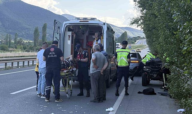 Kastamonu'da ATV kazası: 1 yaralı