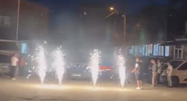 Kavga ihbarı yaptılar, jandarmayı konfeti ile karşıladılar