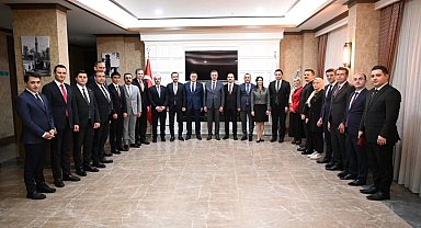 Kaymakamlara veda yemeği