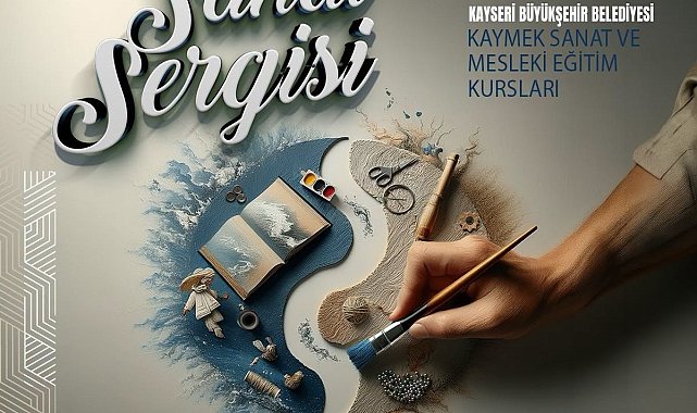 KAYMEK'ten bin 200'ü aşkın eserden oluşan yıl sonu sergisi