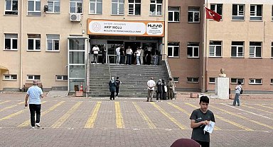 Kayseri'de LGS heyecanı başladı