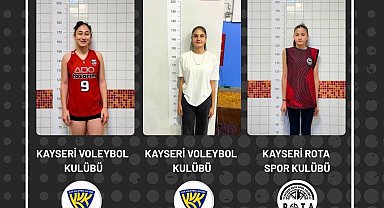Kayseri'nin genç sultanları milli takım yolunda