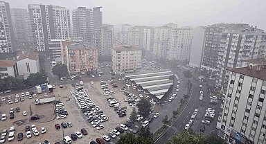 Kayseri'yi sağanak yağış vurdu