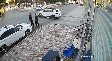 Kazaya sebebiyet veren cip, bir şey olmamış gibi olay yerinden uzaklaştı