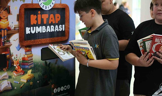 Kepez Belediyesi'nden okullara "Kitap Kumbarası"