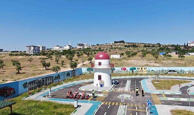 Kilis'te minik öğrencilere trafik eğitimi