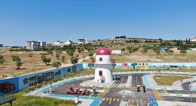 Kilis'te minik öğrencilere trafik eğitimi