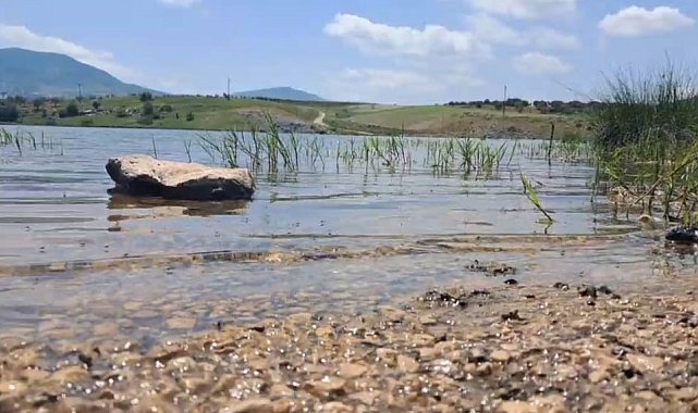 Kilis'te yağışlar göletlerde su seviyesini yükseltti