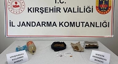 Kırşehir'de uyuşturucu operasyonu: 2 kişi yakalandı