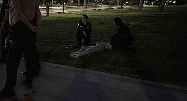 Kız çocuğu parkta baygın bulundu
