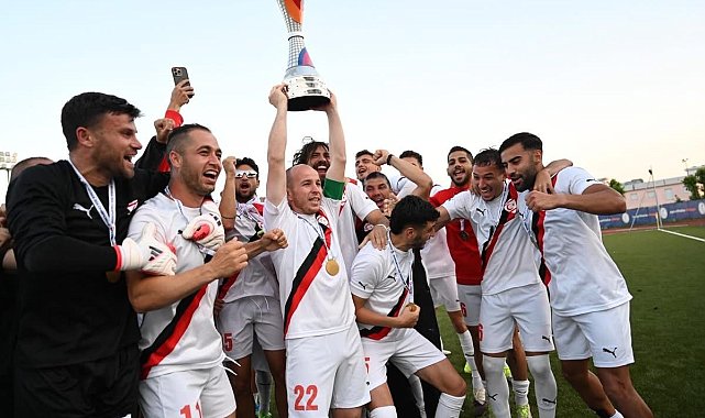 KKTC Milli Futbol Takımı, Padania'yı 6-1 yenerek CONIFA Avrupa şampiyonu oldu