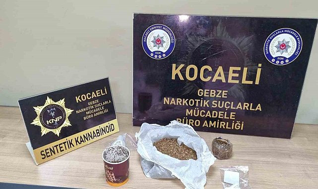 Kocaeli'de uyuşturucu operasyonunda 2 tutuklama