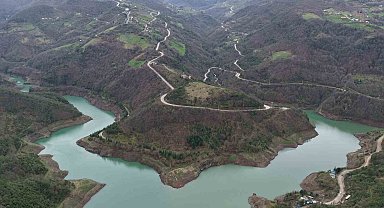 Kocaeli'nin içme suyu kaynağı Yuvacık Barajı'nda yüz güldüren doluluk
