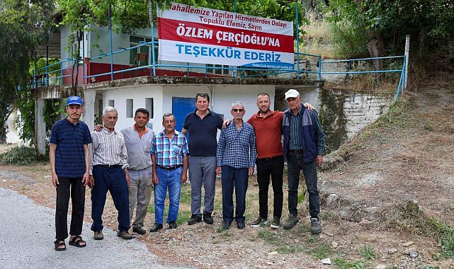 Koçarlılı muhtarlar: "Başkan Çerçioğlu hizmeti ayağımıza getirdi"