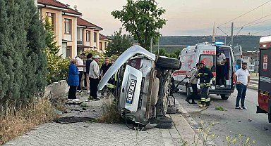 Kontrolünden çıkan aracın genç sürücüsü yaralandı