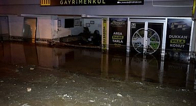 Konya'da dağlık alandan gelen sel etkili oldu