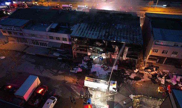 Konya'daki yangında itfaiye eri şehit oldu