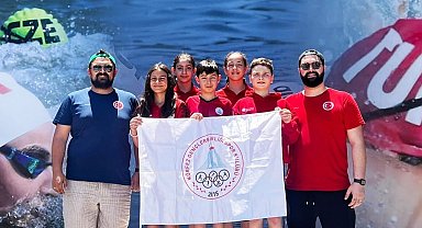 Körfezli yüzücülerden milli takım başarısı