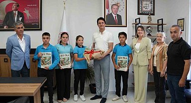 Köyceğiz Ortaokulu 'Dijital Dergi' üçüncüsü oldu