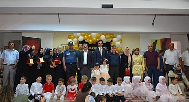 Köyceğiz'de Kur'an kurslarının minik öğrencileri duygulandırdı