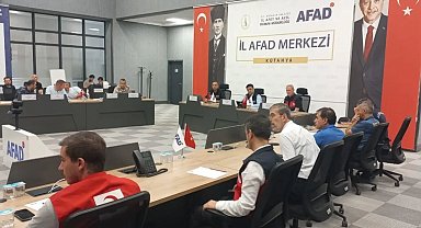 Kütahya'da deprem tatbikatı