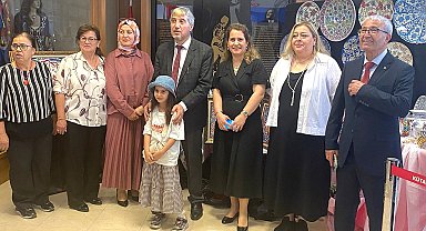 Kütahya'da Hayat Boyu Öğrenme Haftası Sergisi açıldı
