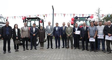 Kütahya'da hem üretime hem yangınla mücadeleye destek