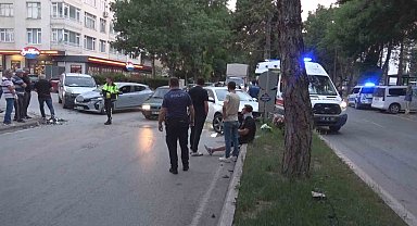 Kütahya'da trafik kazası: 2 yaralı