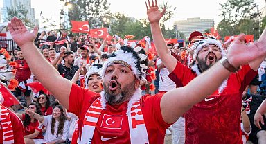 Los Angeles'ta Türkiye rüzgarı zafer coşkusuyla taçlandı