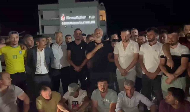 Maden işçileri eylemlerini sürdürüyor: "Bir maaş ödenmeden üretime dönmeyeceğiz"