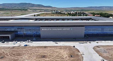 Malatya Havalimanı 2 buçuk milyon yolcuya hazırlanıyor