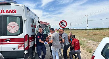 Malatya'da iki hafif ticari araç çarpıştı: 3 yaralı