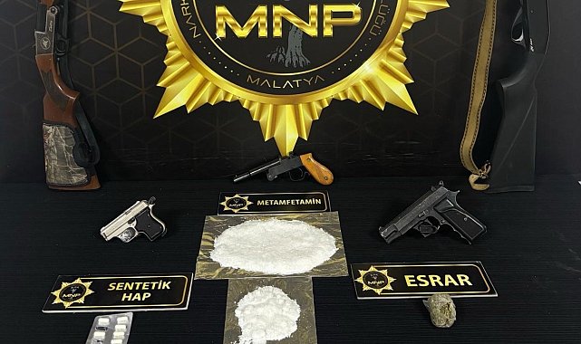 Malatya'da uyuşturucu operasyonunda 7 tutuklama