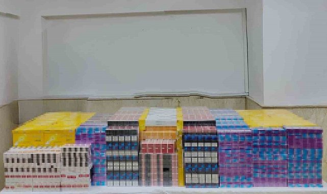 Mardin'de kaçak tütün ve sigara operasyonunda 4 Milyon TL'lik ürün ele geçirildi