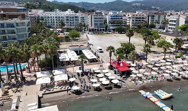 Marmaris Belediyesi'nin kafesi vatandaşların gözdesi oldu